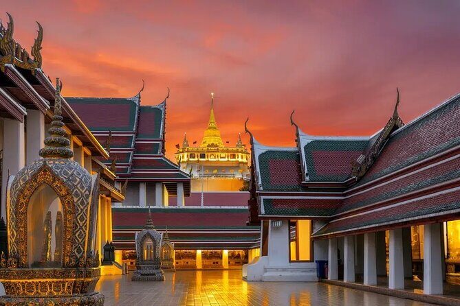 Day Tour of Ayutthaya and Bang Pa In - Wat Phukhao Thong and its 50-metre chedi moment