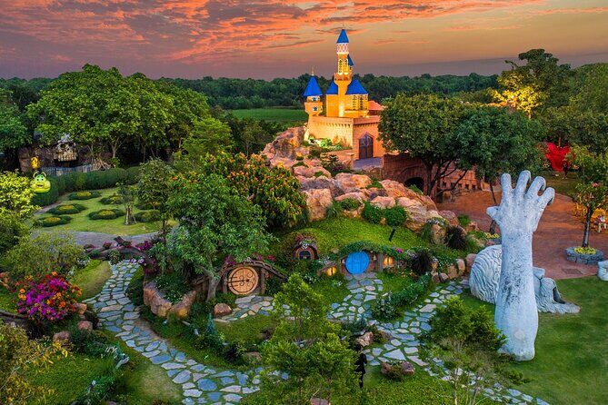 Dream World Amusement Park Bangkok - Space Mountain and Sky Coaster: thrill ride planning
