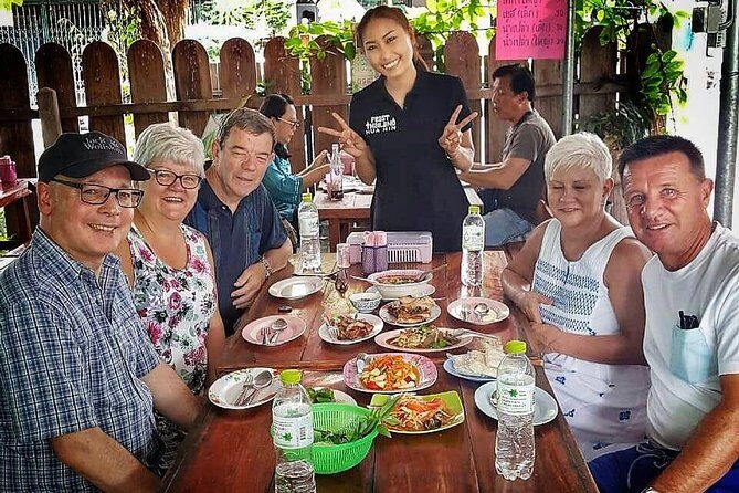 Eat Like a Local Food Tour in Hua Hin - Meeting at Hua Hin Clock Tower and Riding Songtheaws Without the Fuss