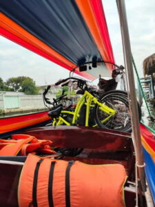 Electric Bike Tour - Bang Rak start: safety briefing and getting your bearings