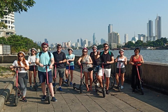 Electric Scooter Tour of Bangkok - Chinatown time: a big maze you’ll travel through on wheels