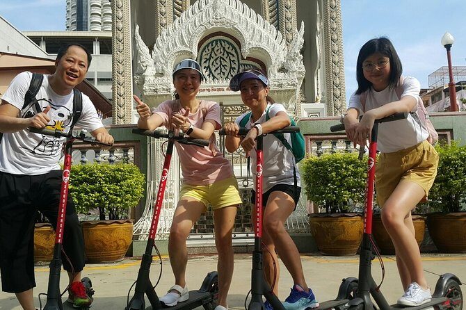 Electric Scooter Tour of Bangkok - Wat Chakrawatrachawat: crocodiles in a temple dating back to the 1800s