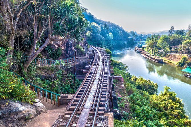 Erawan Waterfalls and Bridge Over River Kwai Tour from Bangkok - Bridge Over the River Kwai: where the photos meet the context