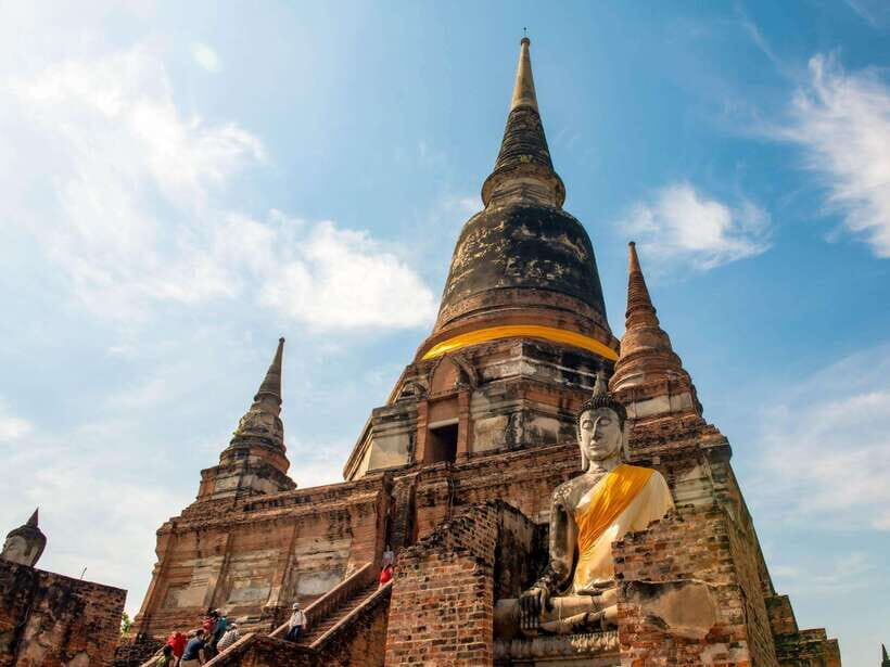 From Bangkok: Ayutthaya Historical Park Guided Day Trip - Wat Mahathat: the Buddha head between tree roots