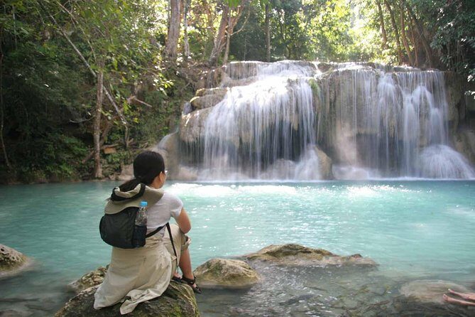 From Bangkok : Damneon Saduak Floating Market & Erawan Waterfall - Lunch box + road comfort: the included basics that keep you sane