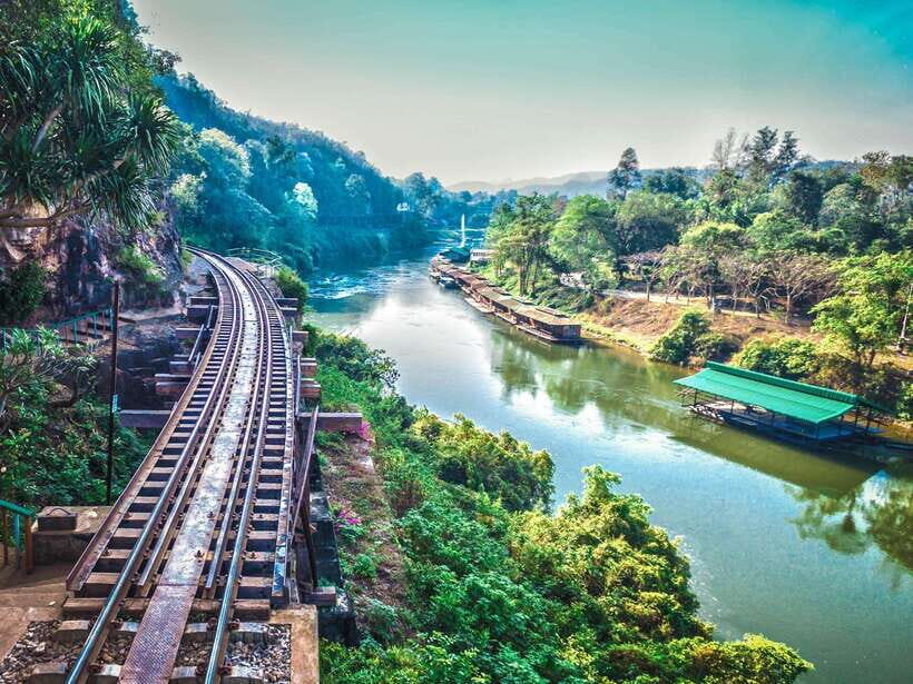 From Bangkok: Erawan Park & Kanchanaburi Small-Group Tour - Kanchanaburi Lunch Stop: Time to Reset (Lunch Costs Extra)