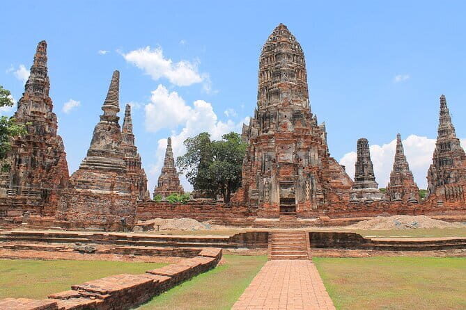 From Bangkok: Kanchanaburi, River Kwai and Erawan Waterfall Tour - River Kwai Bridge and the Death Railway context you can walk through