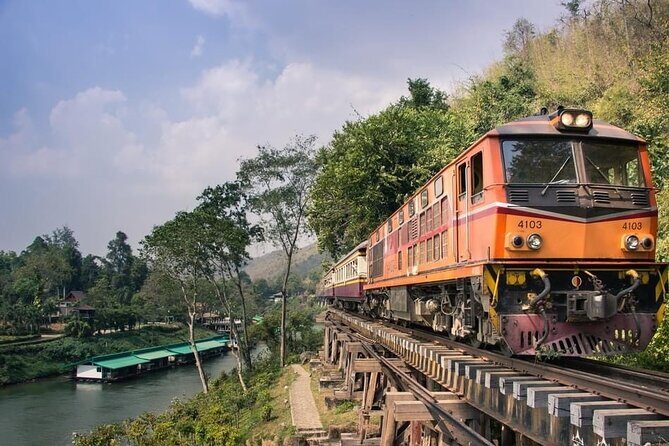 Full Day Kanchanburi Tour from Bangkok - JEATH War Museum: a POW-camp replica that uses objects, photos, and art