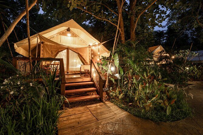 Glamping in Kanchanaburi and Erawan Falls 2 days/1 night - Rail Market Reality Check: Mae Klong from train platform to moving rails
