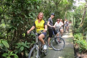 Green Bangkok Bicycle Tour - Getting going at the BTS Phrom Phong station area