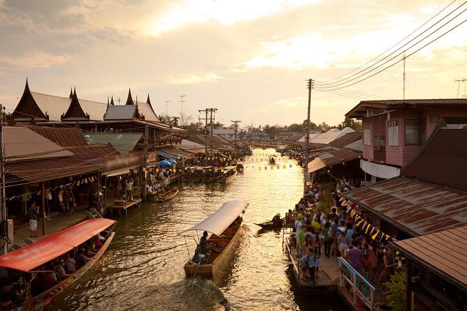 Half-Day Damnoen Saduak Floating Market Small Group Tour - The long-tail boat time: shopping from the water
