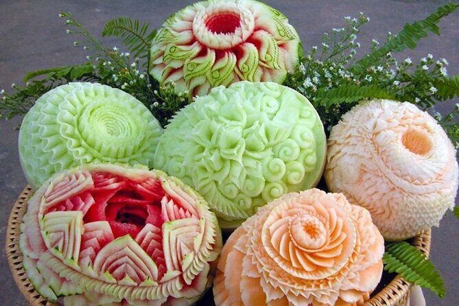 Half Day Professional Thai Fruit and Vegetable Carving Class - How the 3-hour carving class actually works