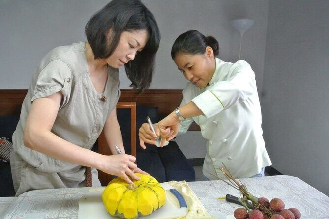 Half Day Professional Thai Fruit and Vegetable Carving Class - What’s included: snacks, an introduction pack, and a free carving knife