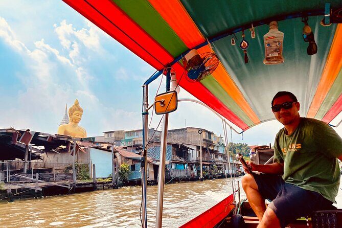 Hidden Bangkok Longtail Boat Tour to Big Buddha&Canal Life 2hrs - Key things you’ll notice