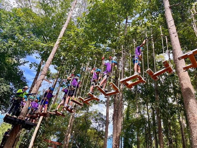 Hua Hin Tree Top Zipline Adventure and Canopy Rope Challenge - Key things to know before you go