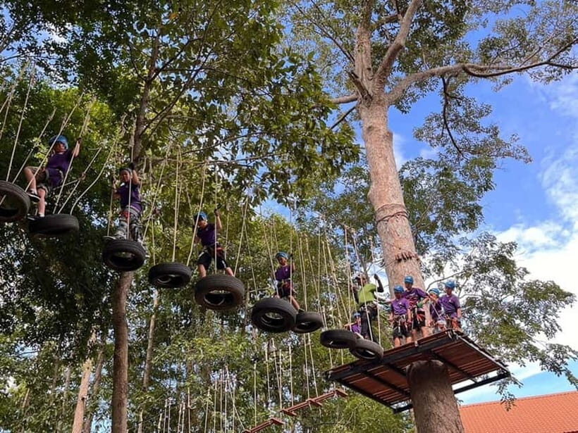 Hua Hin Tree Top Zipline Adventure and Canopy Rope Challenge - Entering The Treetops: How the Safety Briefing Sets You Up