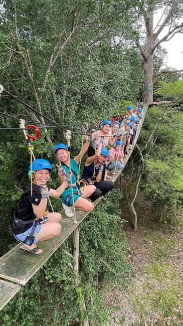 Hua Hin Tree Top Zipline Adventure and Canopy Rope Challenge - Ziplines and Rope Crossings: The Main Acts You’ll Actually Do