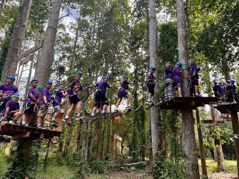 Hua Hin Tree Top Zipline Adventure and Canopy Rope Challenge - What to Wear (and What to Avoid) for Safety