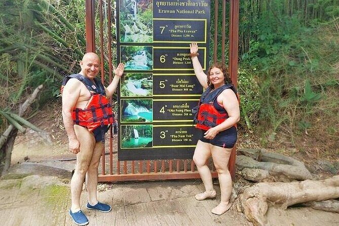 Kanchanaburi Day Trip: WWII Death Railway & Erawan Falls - Erawan National Park: swim, hike, and pick your pace