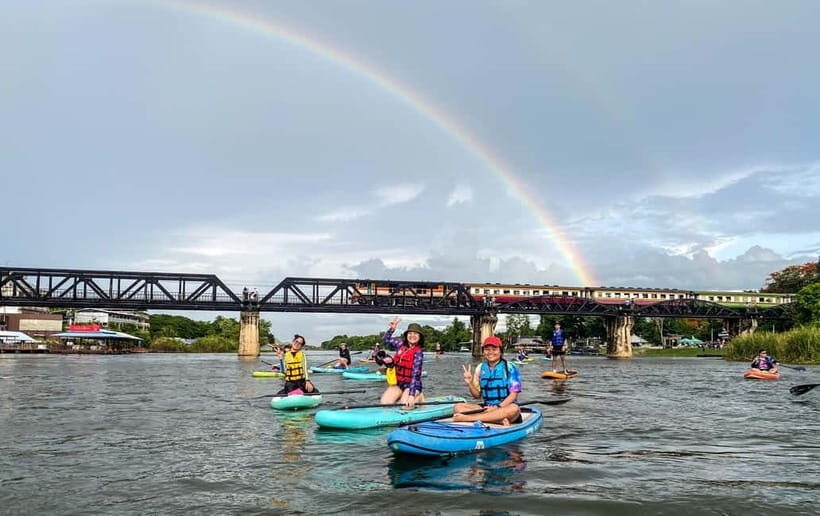 Kanchanaburi: River Kwai Stand-Up Paddleboarding Tour - River Kwai SUP: the view you get from the waterline