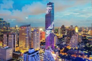 King Power MahaNakhon SkyWalk at Bangkok Admission Ticket - Stepping onto the 78th-floor SkyWalk glass: the main event