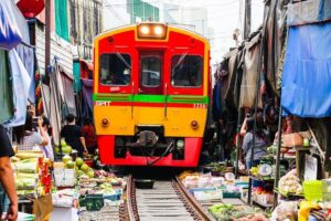 Maeklong Railway Market and Damnoen Saduak Floating Market Tour From Bangkok - River City Bangkok start: how the day begins smoothly