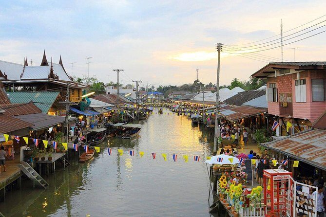 Maeklong Railway Market and Floating Market Tour from Bangkok - Maeklong Railway Market: Watching Stalls Dodge the Train