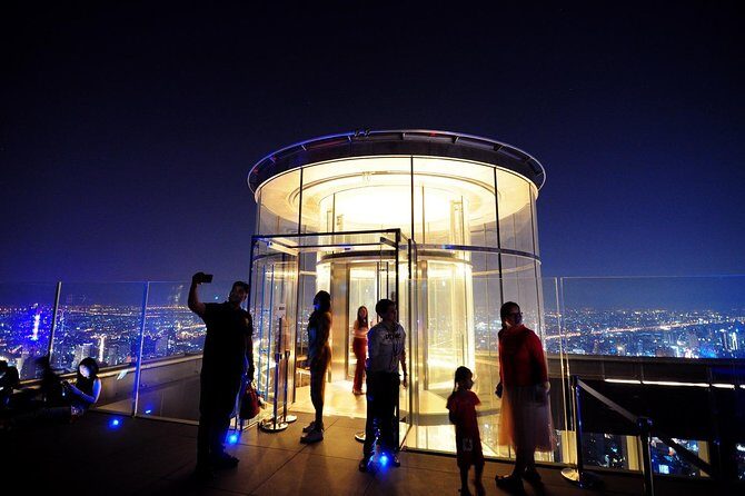 Mahanakhon SKY WALK Ticket with Pick-up - Bangkok's Highest Observation Deck - Hotel pickup and small-group feel that reduces stress