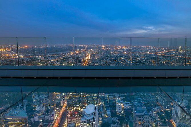 Mahanakhon SKY WALK Ticket with Pick-up - Bangkok's Highest Observation Deck - What to expect at the deck: seating, timing, and comfort