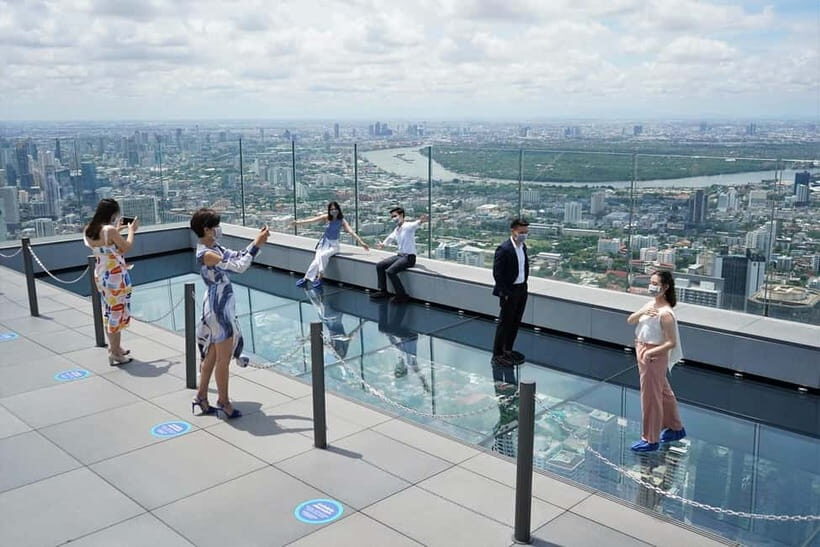 Mahanakhon SkyWalk Entry Ticket - AR Touch Screens and Landmark Learning You Can Actually Use
