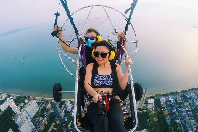 Paramotor Experience in Pattaya Include Pickup Transfer - The Flight Itself: 20–30 Minutes Over the Gulf