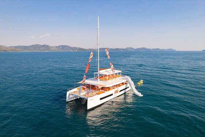 Pattaya: 3 Island-Hopping Full-Day Party Catamaran Cruise - Key highlights you’ll feel right away