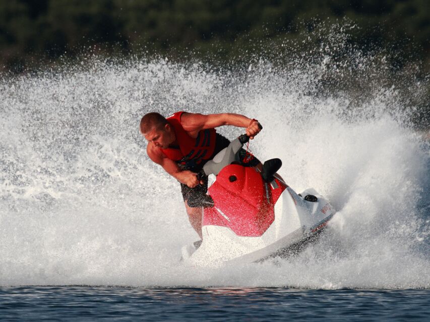 Pattaya Beach: Jet Ski Adventure - Pattaya skyline from a jet ski: why the views are more than a bonus