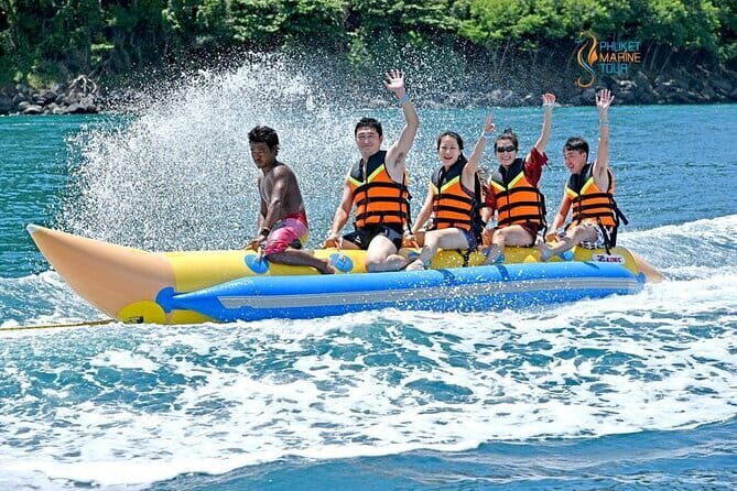 Pattaya Coral Island Snorkeling Banana Boat Parasailing Jet SKi - Stop 2: Coral Island by Speedboat (Where the Water Sports Live)
