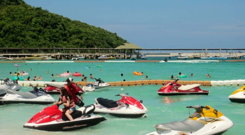 Pattaya: Coral Island Tour with Indian Lunch / Thai Lunch - Koh Larn: where the water sports options live