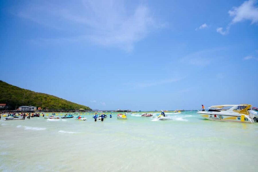 Pattaya Island Trip with Indian Lunch & Flexible Pickup Time - Walking through the schedule: beach time, sailing time, then lunch