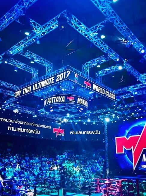 Pattaya: Max Muay Thai Stadium Passionate Journey - Inside MAX Muay Thai Arena: Seats, Air-Conditioning, and Atmosphere