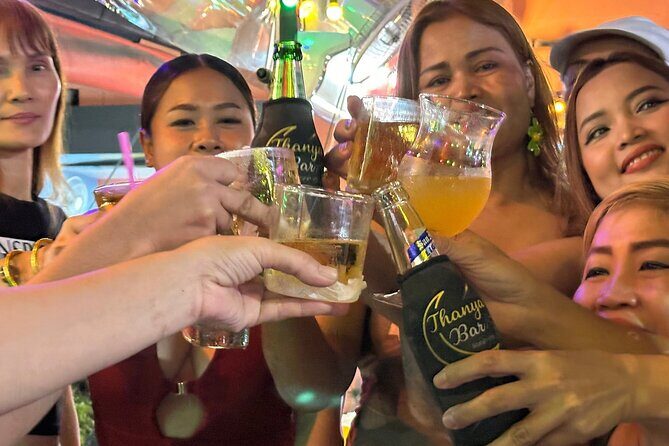 Pattaya: Rooftop, Nightclubs, Nightmarket & Walking Street - Beach Club Break at Byblos: Free Entry and a Welcome Shot