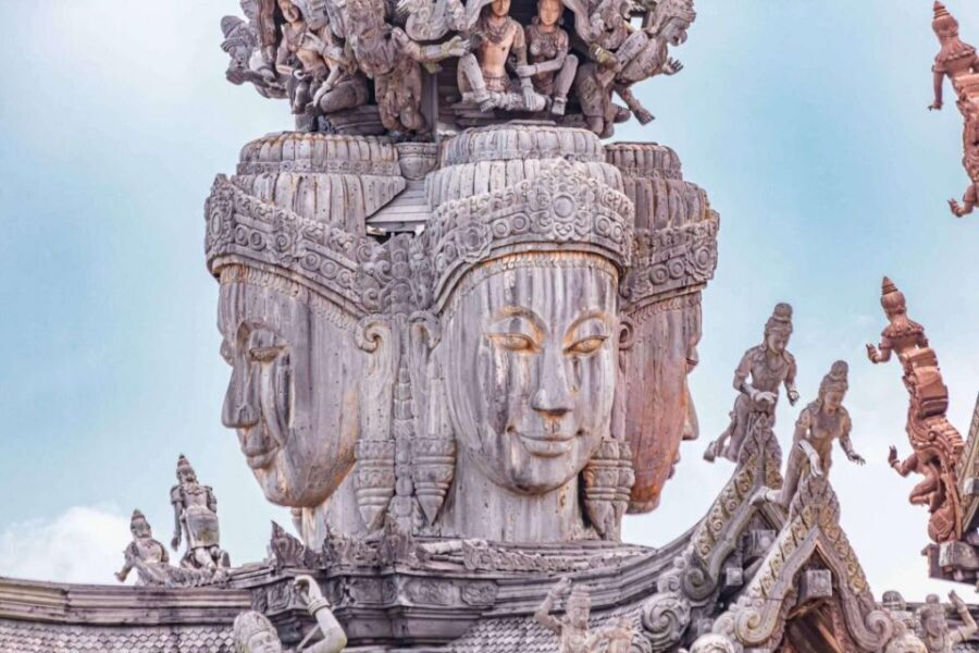 Pattaya: The Sanctuary of Truth Admission Ticket - Day vs night in Pattaya: choose the session that fits your pace