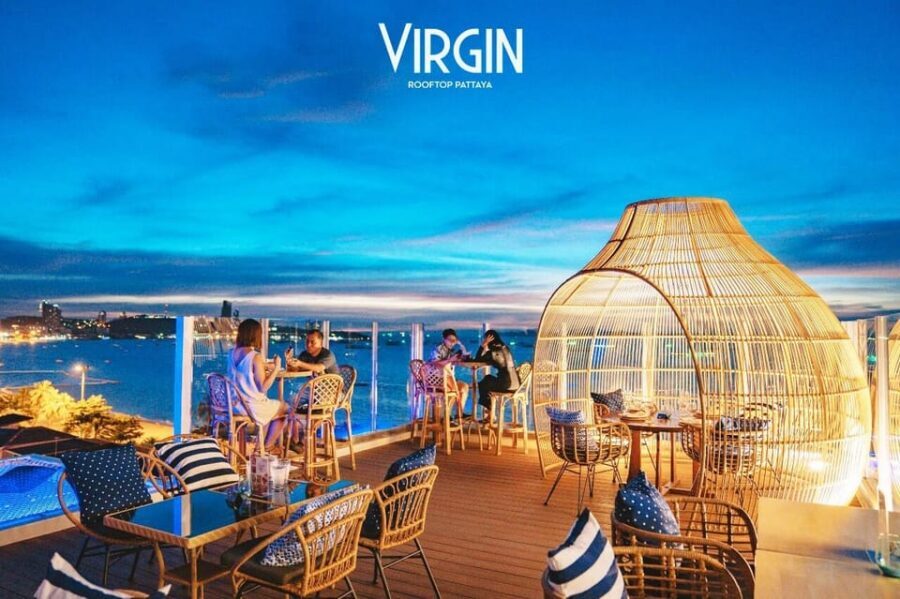 Pattaya: Virgin Rooftop - Views: Panoramic Promises, Bamboo-Frame Reality