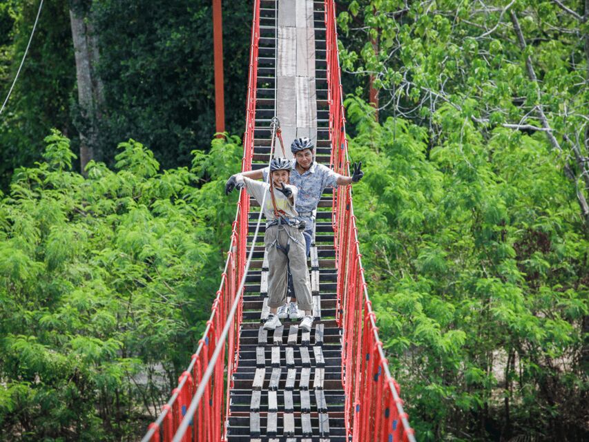 Pattaya: Zipline Adventure with 25 Platforms w/ Kids Option - Kids option for ages 4 to 7: a safer, calmer way in