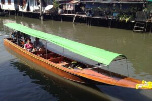 Private 'Breeze & Pleased’ Canal Boat Ride - 2hrs (self-guided) - Getting to Wat Mai Yai Nui Without Hotel Transfers