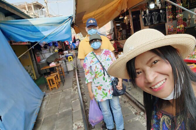 Private Maeklong Railway Market and Amphawa Day Tour from Bangkok - Amphawa Floating Market: food, river views, and a longtail boat ride