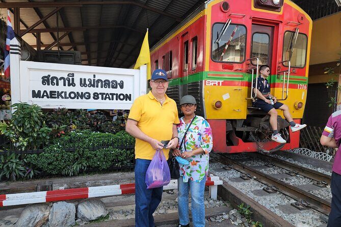 Private Maeklong Railway Market and Amphawa Day Tour from Bangkok - Bangkok pickup plus a quick pre-market stop