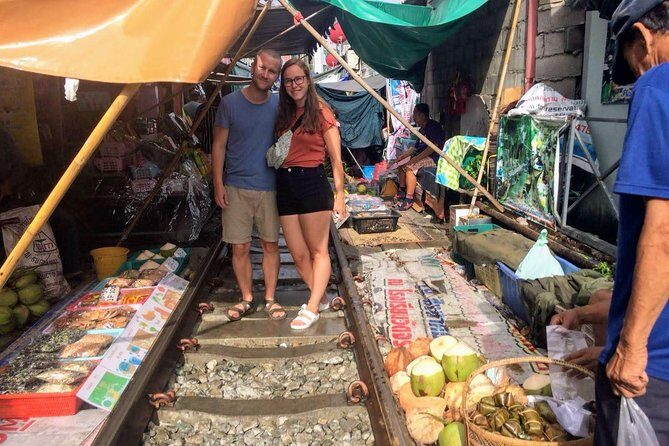 Private Tour: Amphawa Floating Market & Maeklong Railway Market - Amphawa Riverboat Ride: Wooden Homes Above the Water