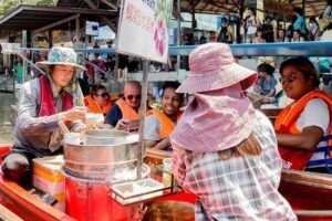 Private Tour from Bangkok: Railway and Floating Markets Tour - Mae Klong Railway Market (Hoop Rom Market): where vendors work next to the tracks