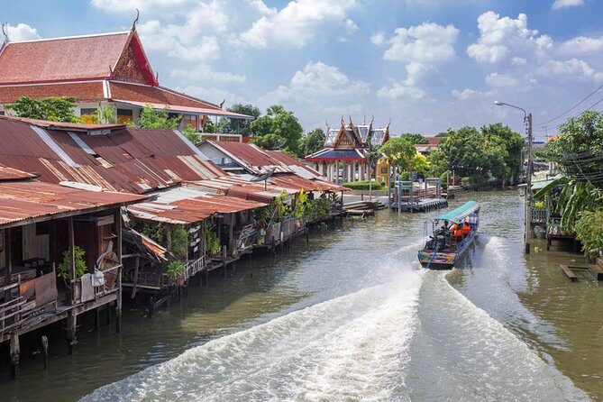 Private Tour: Half-day Grand Palace and Wat Arun by Boat - The Thonburi Canal Longtail Boat Ride (The Real Personality of Bangkok)
