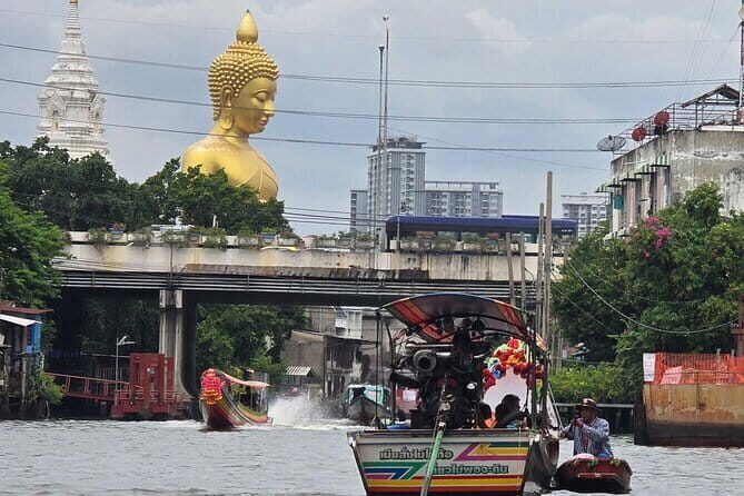 Private Tour to Pho Temple, Arun Temple and Canal Tour - Tha Tien Pier Canal Boat: Bangkok Life on the Stilt-House Side