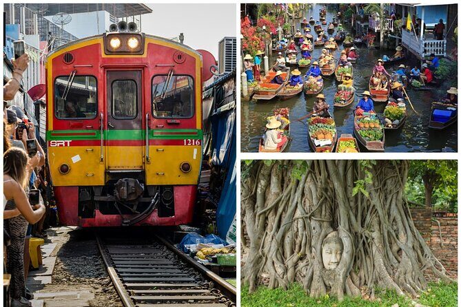 Private Tour to Railway Market, Floating Market And Ayutthaya - Key Highlights You’ll Feel Immediately