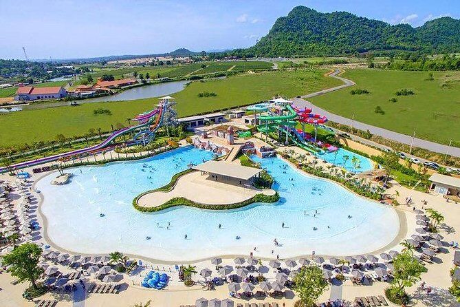 Ramayana Water Park at Pattaya Admission Ticket - The park size in plain terms: 45 acres of options
